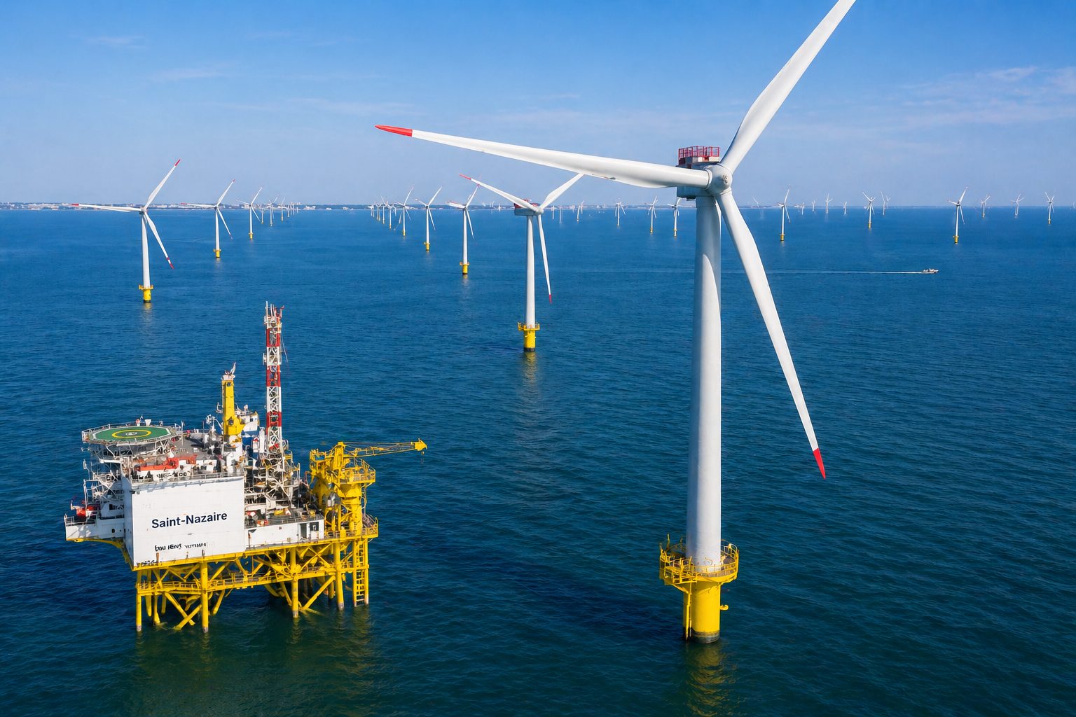 RENDEMENT Parc éolien en mer de Saint-Nazaire ?